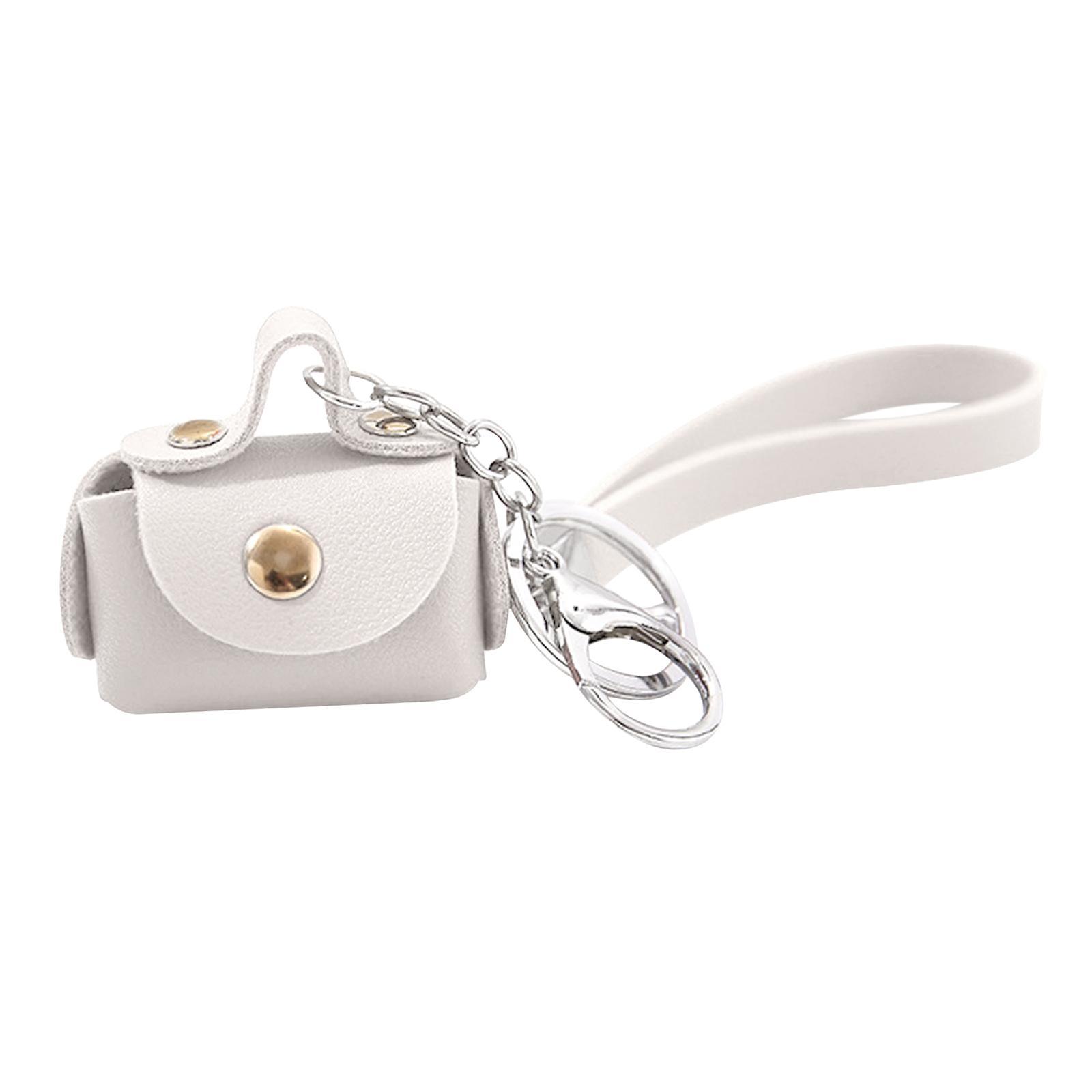 Keychain Key Holder Delicate Purse Keychain Charm for Birthday Gift Girls White