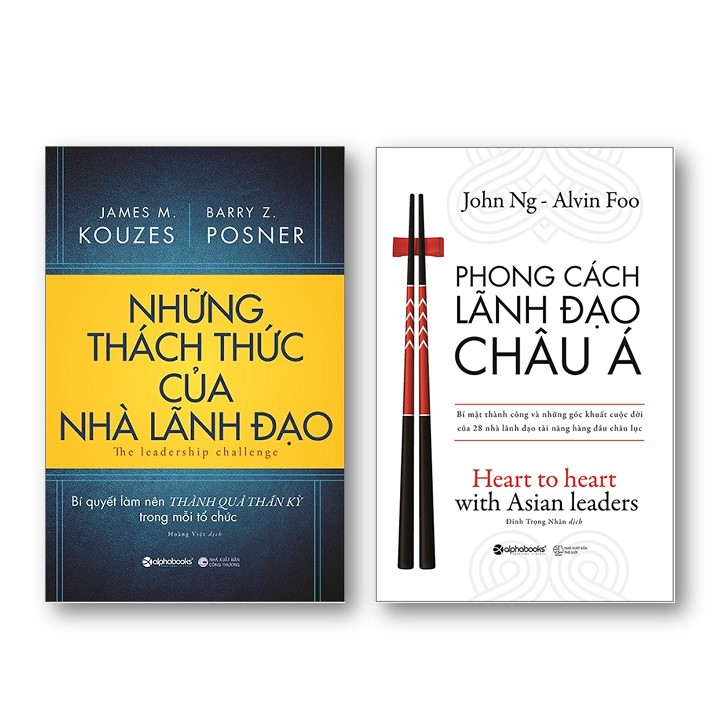 Combo Sách Lãnh Đạo: Những thách Thức Của Nhà Lãnh Đạo + Phong Cách Lãnh Đạo Châu Á