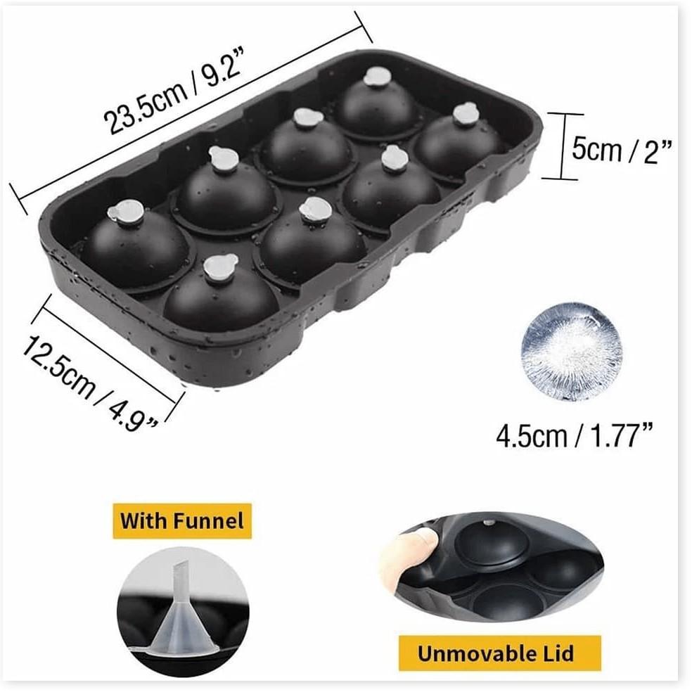 Làm đá Whisky 8 Ball BPA FREE