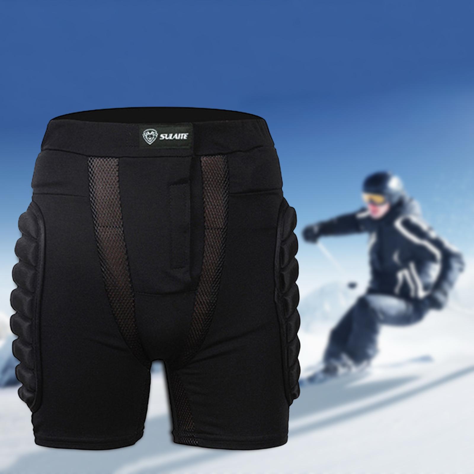 Skating Ski Hip Pad Protection Hip Pants Breathable Roller for Skiing