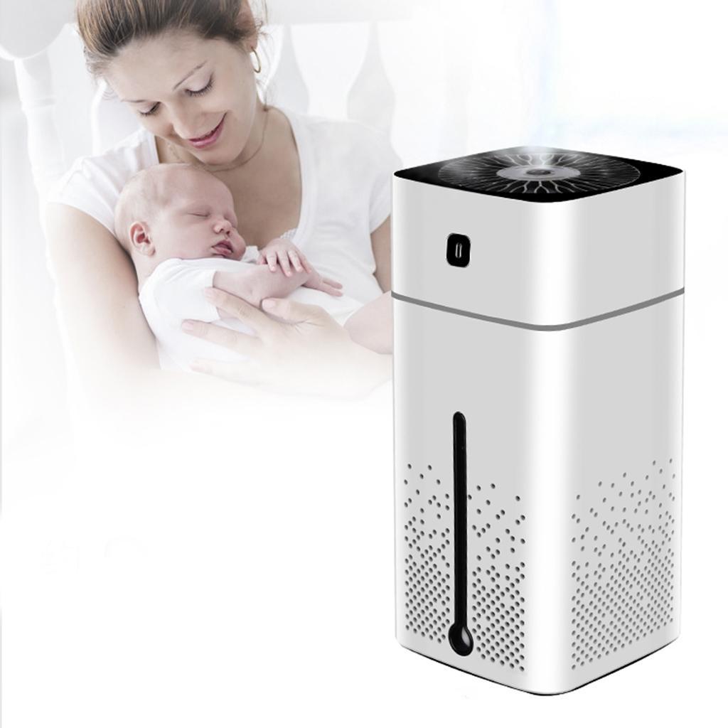 Mini USB Ultrasonic Humidifier with Night Light For Home &amp; Office