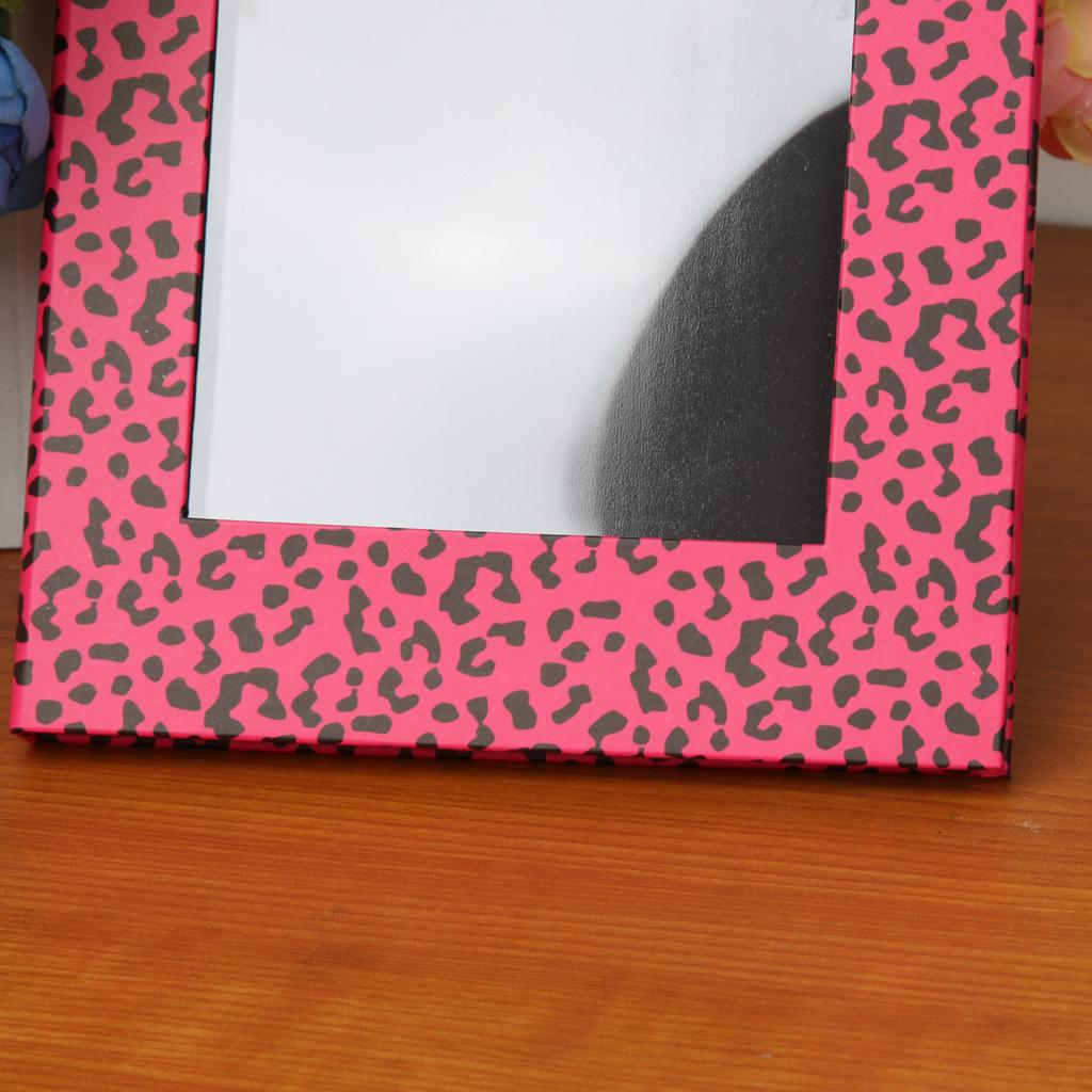 2xEmpty Magnetic Eyeshadow Palette Makeup Cosmetic DIY Palette Pink Leopard