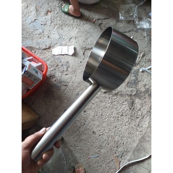 Ca, Gáo múc cháo - múc nước lèo inox 304 dày