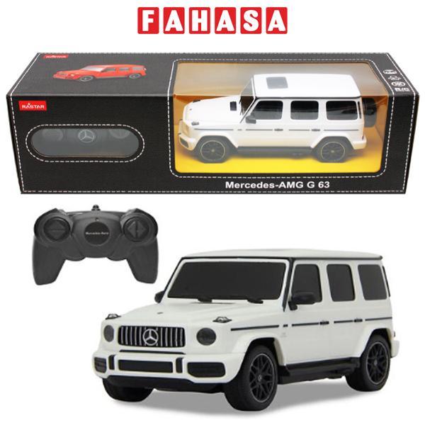 Đồ Chơi Mô Hình Xe Điều Khiển 1:24 Mercedes-Benz G63 AMG - Rastar R95800-WHI - Màu Trắng