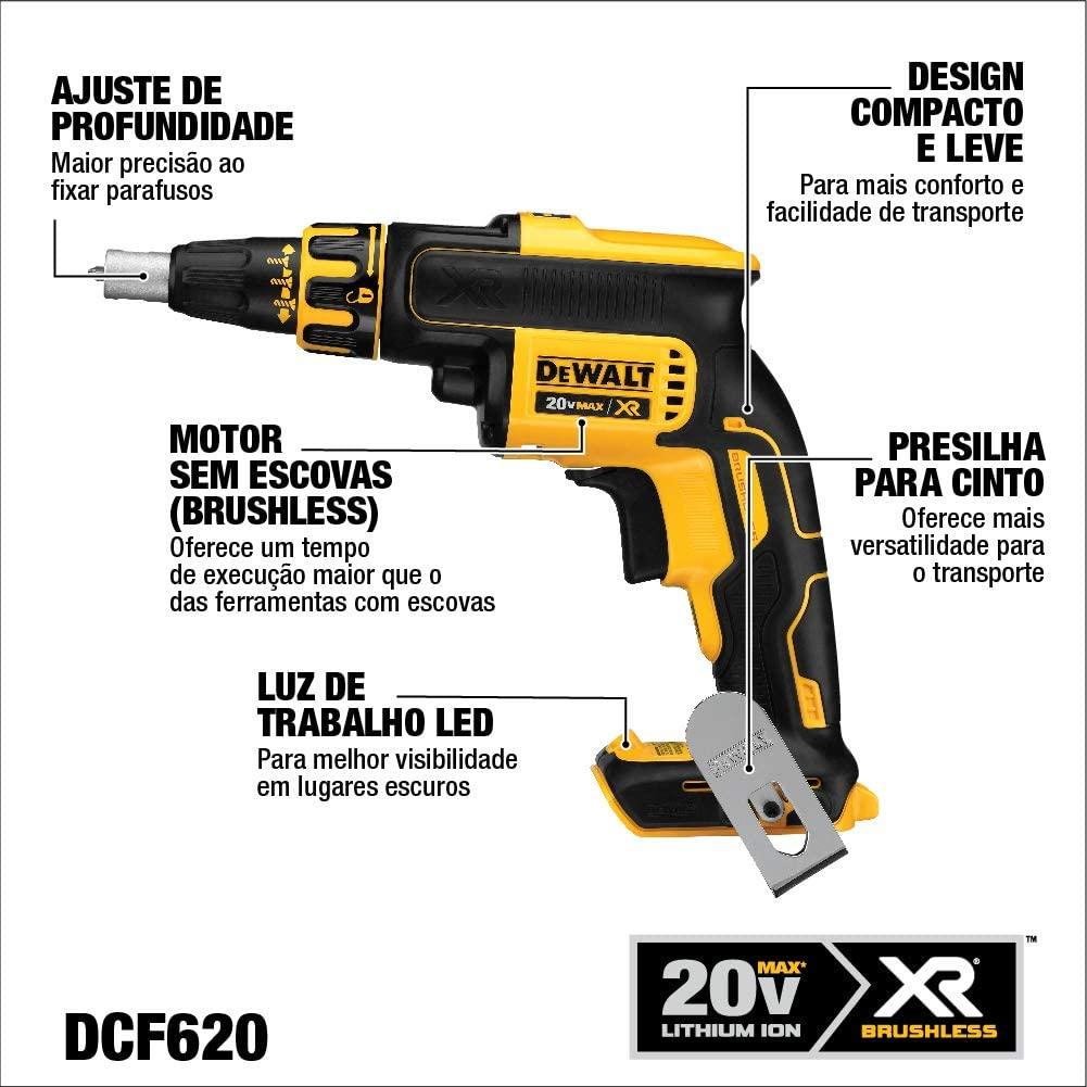 MÁY VẶN VÍT CẦM TAY 18V DEWALT DCF620N-KR - HÀNG CHÍNH HÃNG