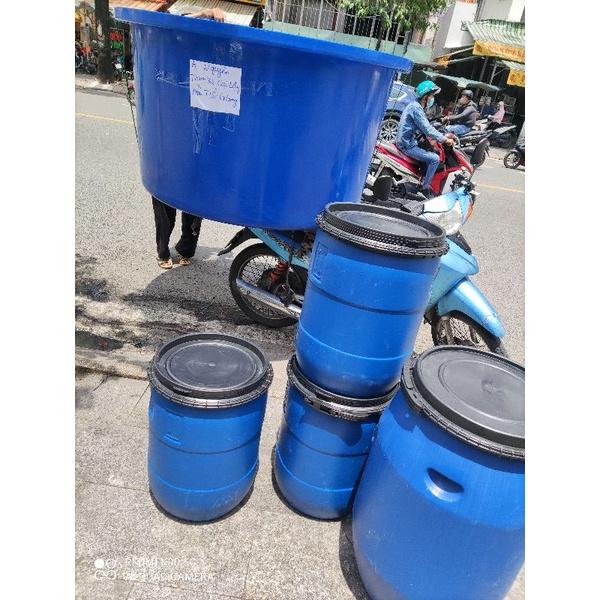 Thùng phuy nhựa 120 lít và 50 lít loại 1 ( hàng mới)