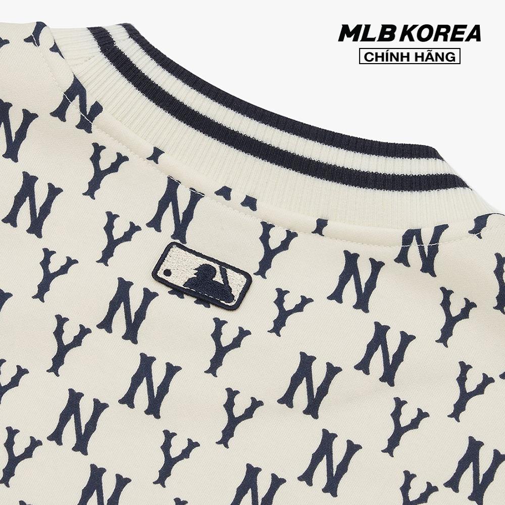 MLB - Áo sweatshirt tay dài phom suông Classic Monogram Front Brushed Overfit 3AMTM0926