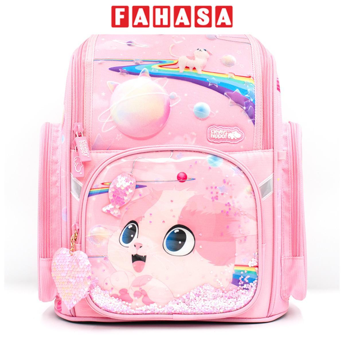 Ba Lô Fancy Kitty Pinky - Size S - Clever Hippo BK1108/PINK