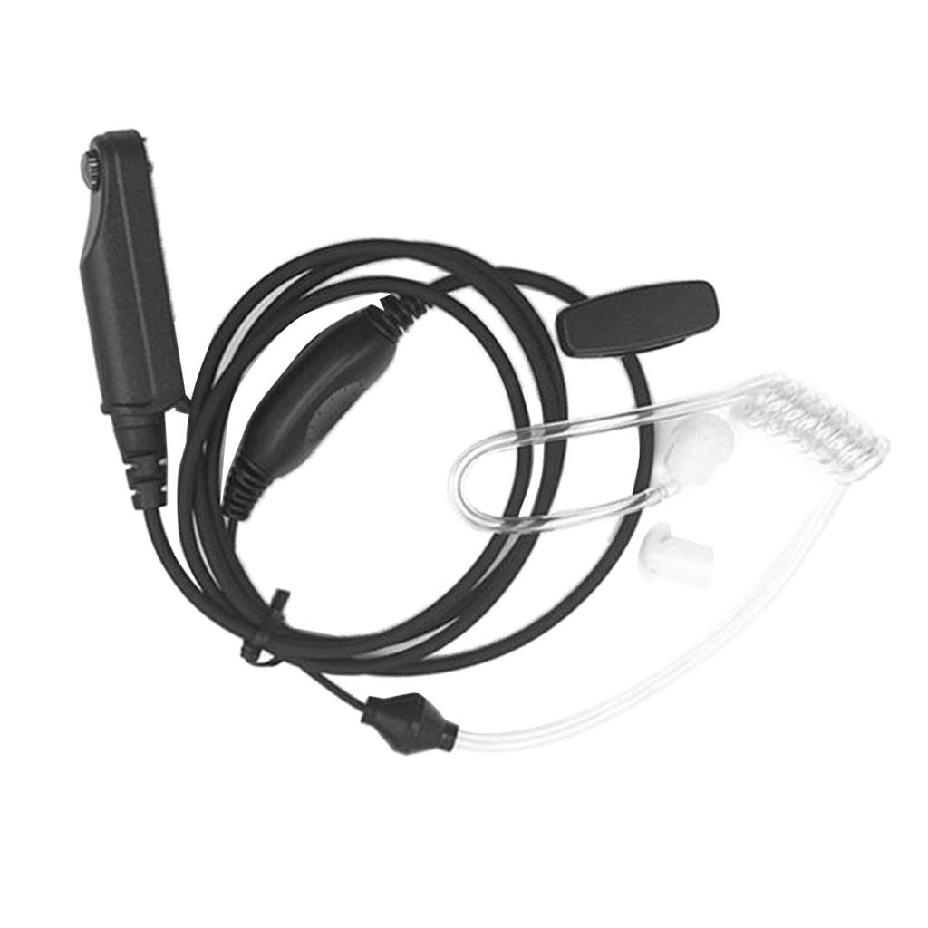 PTT Covert Air Acoustic Tube Headset