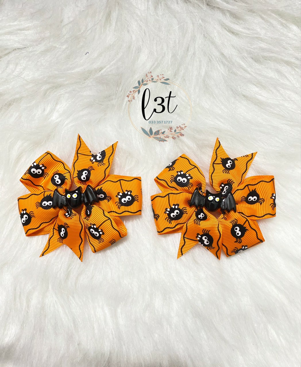 Kẹp tóc hóa trang halloween - 1 set 2 kẹp