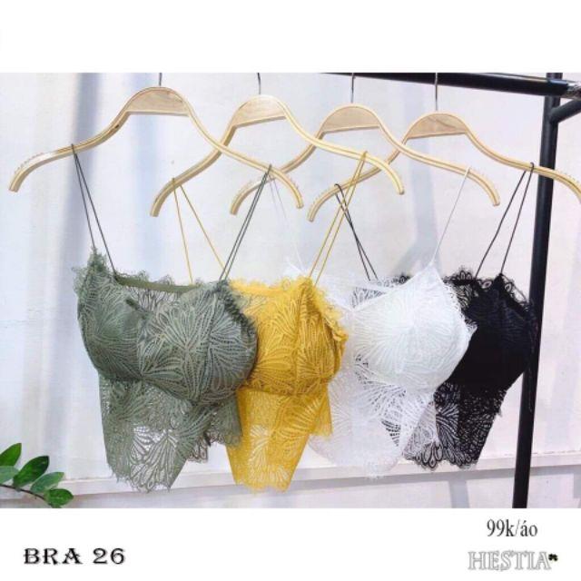 Áo bra mút nâng ngực dáng dài,bra ren,bra tập
