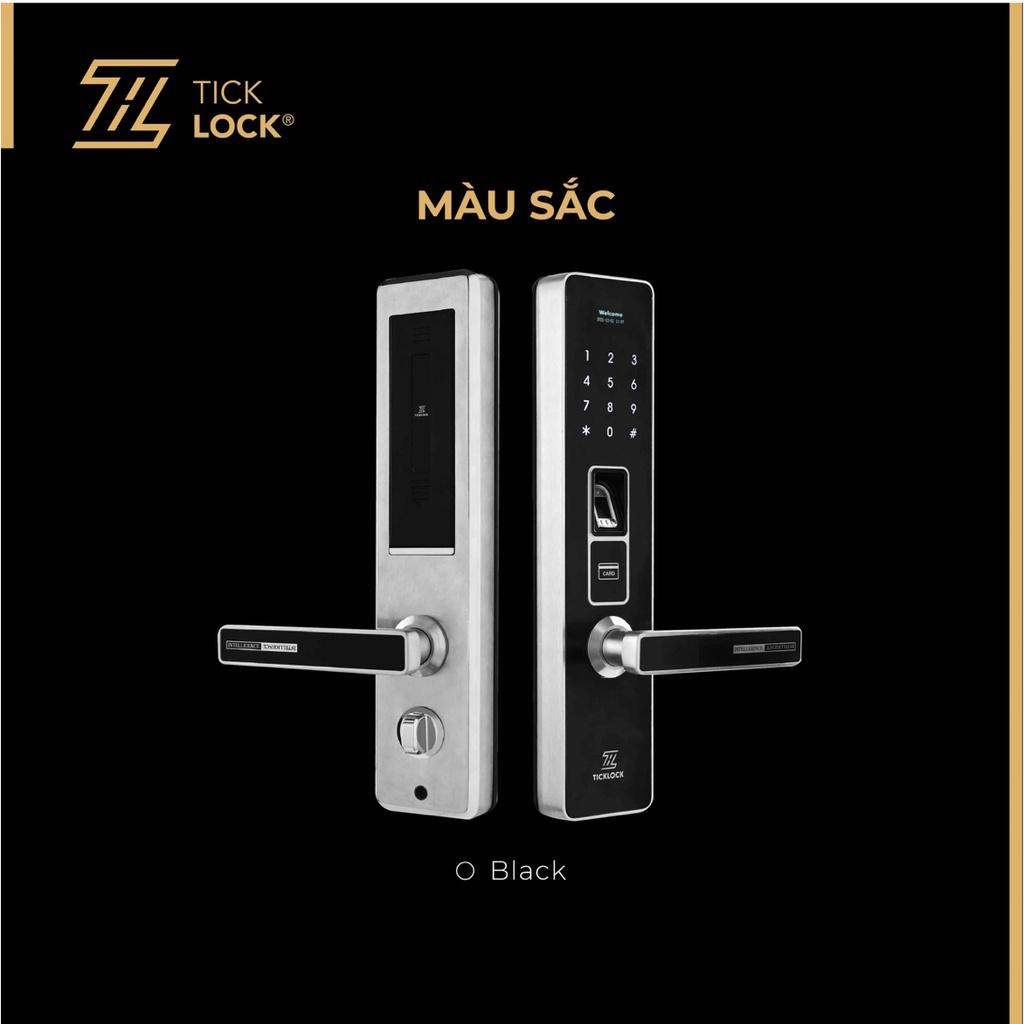 Khoá vân tay cửa gỗ SMA-07 công nghệ Malaysia - Khoá cửa điện tử cho cửa gỗ cao cấp