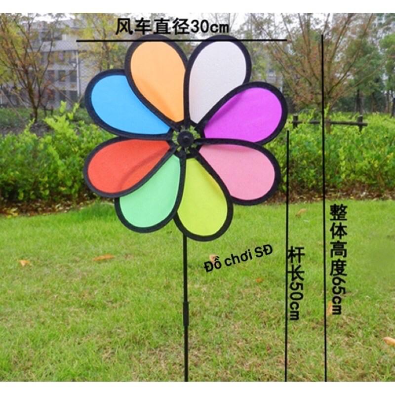 Chong chóng gió 8 cánh 30cm