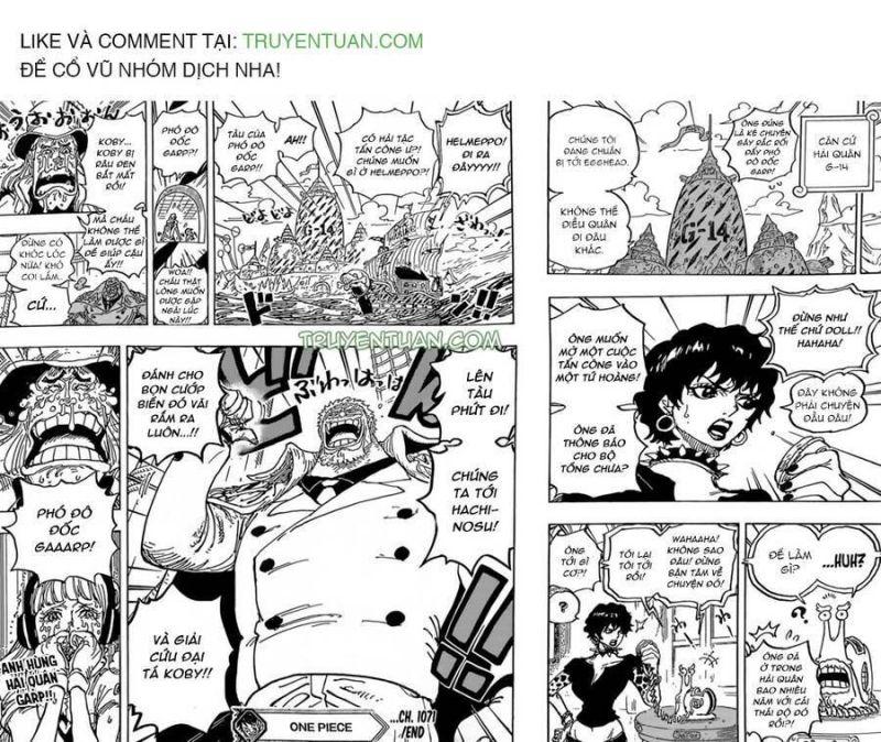 đảo hải tặc - one piece chapter 1071 13