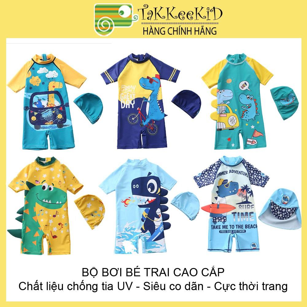 Bộ Bơi Liền Thân Bé Trai Họa Tiết Ngộ Nghĩnh
