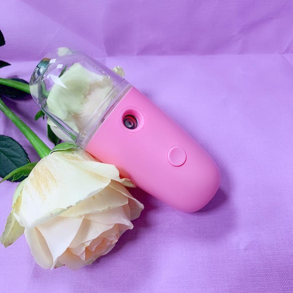 Nano Facial Handy Mist Spray Steamer Rechargeable Facial Mister For Makeup