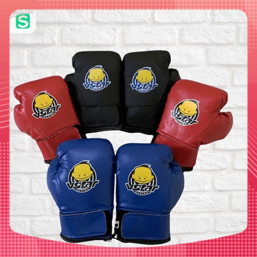 Găng Boxing Trẻ Em Găng Đấm Bốc Giả Da Cao Cấp  Thiết Kế Tối Ưu Về Kích Cỡ 5.0