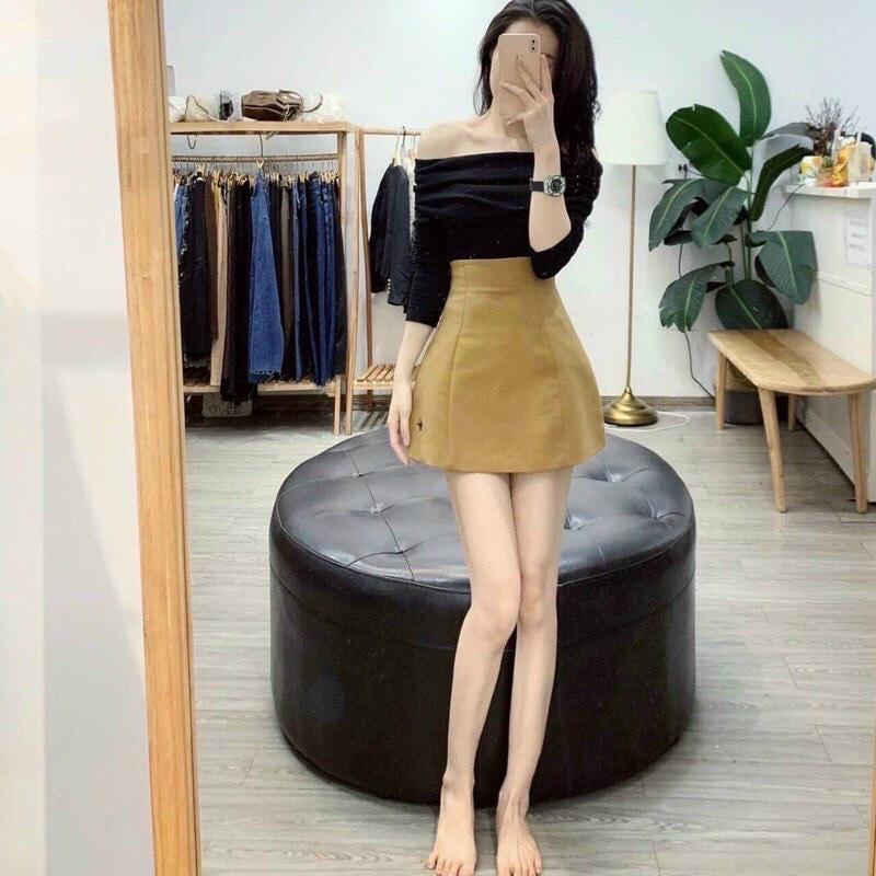 váy chữ A thêu hình ong chất tuyết mưa tôn dáng chất đẹp