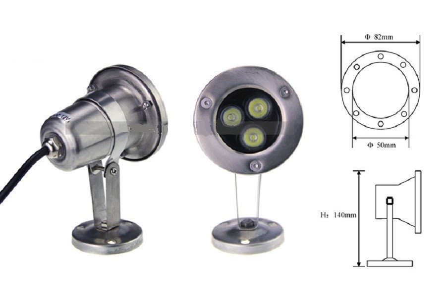 Đèn LED Âm Nước Công Suất 3W GSN3 GS Lighting