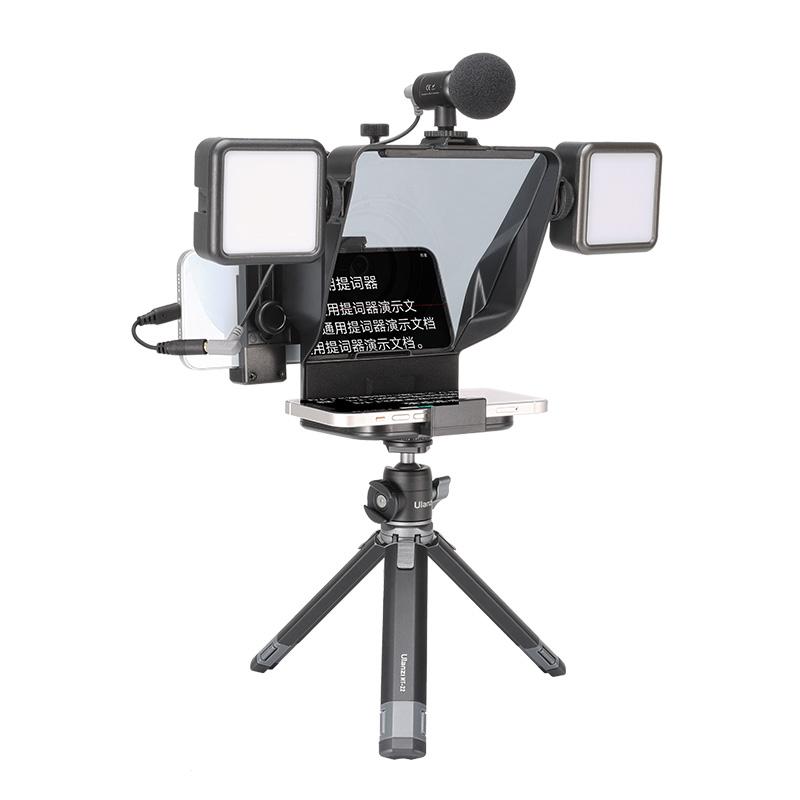 Ulanzi Teleprompter PT-15 - Máy Nhắc Chữ Mini Dùng Cho Điện Thoại, Máy Ảnh, Máy Quay - Hàng Chính Hãng