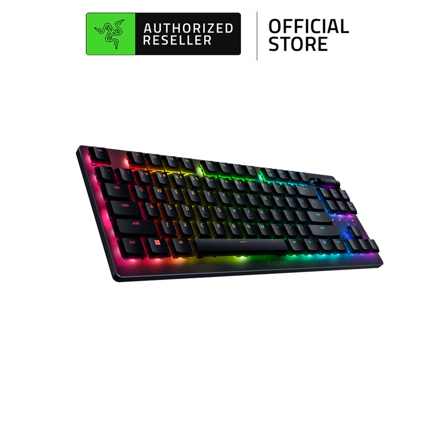 Bàn phím Razer DeathStalker V2 Pro Tenkeyless-Wireless Low Profile Optical Gaming Keyboard (Linear Red Switch) Hàng nhập khẩu