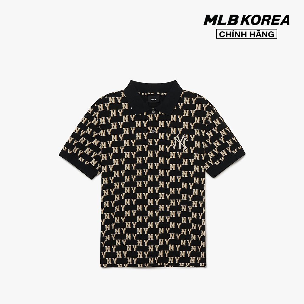 MLB - Áo polo nam tay ngắn Classic Monogram 3LPQM0133-50BKS