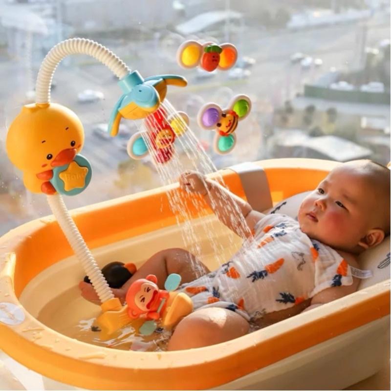 Đồ Chơi Vịt Phun Nước, Đồ Chơi Nhà Tắm Vòi Sen Vịt