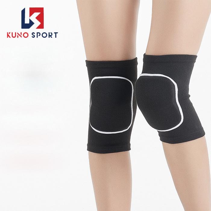 Băng bảo vệ đầu gối chơi thể thao, bó gối có mút xốp chống chấn thương cao cấp
