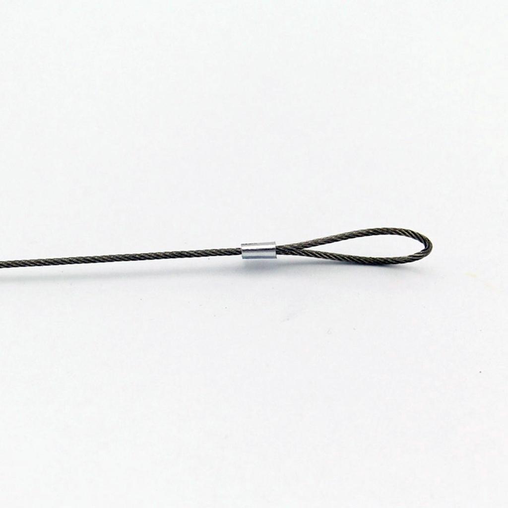 Safety Strap Stainless Steel Tether Lanyard 20cm for Gopro SJCAM SJ4000 SJ5000