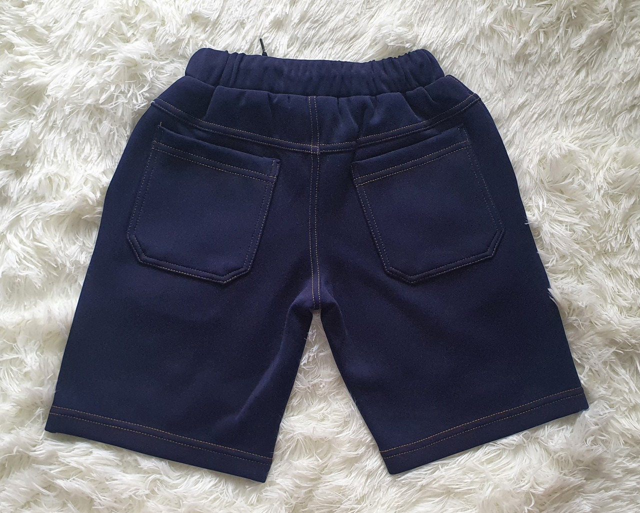 QUẦN SHORT LỠ BÉ TRAI THÊU AMONG US