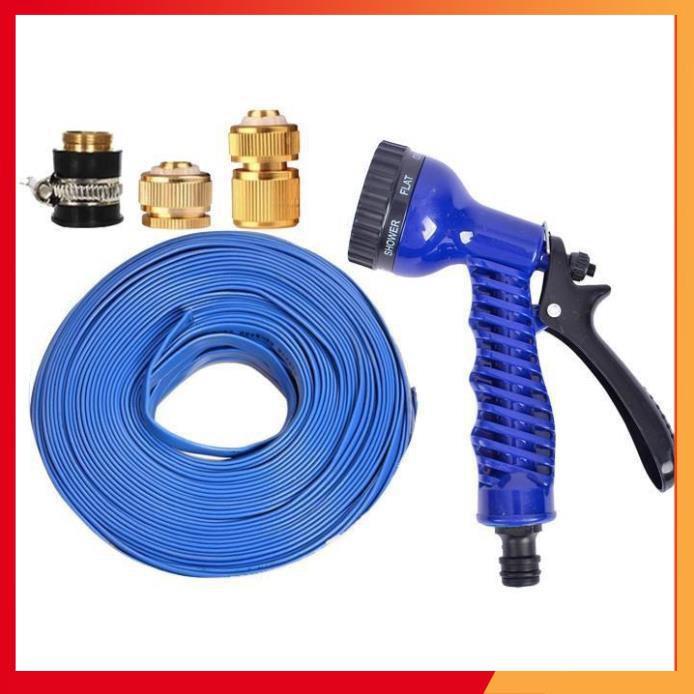 Bộ dây tăng áp 3 lần vòi xịt nước rửa xe, tưới cây loại 3-5m 206843