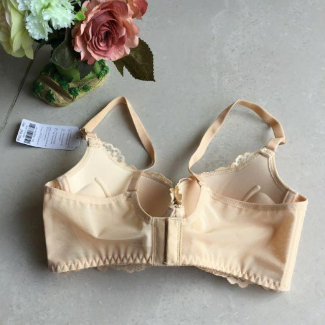 Hình thật áo ren xuất Nhật mút mỏng nâng ngực cho các nàng ngực bự hoặc ngực xệ