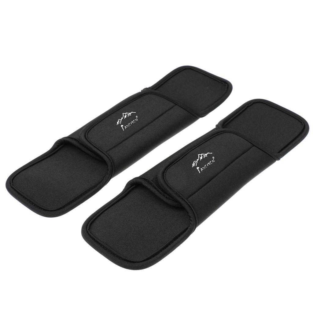 Pair Shoulder Waist Belt Strap Cushion Pad Damping Travel Outdoor Backpack Rucksack