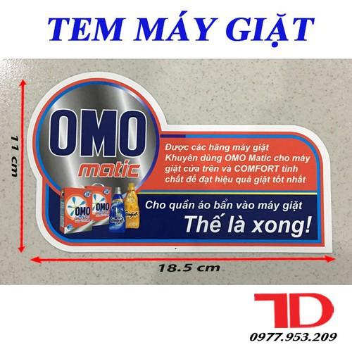 Tem Dán OMO Dành Cho Máy Giặt các loại - Điện Lạnh Thuận Dung