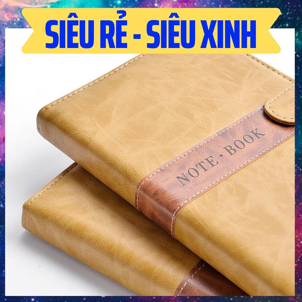 sổ tay da phong các vintage - sổ tay kẻ ngang a5 wenxin