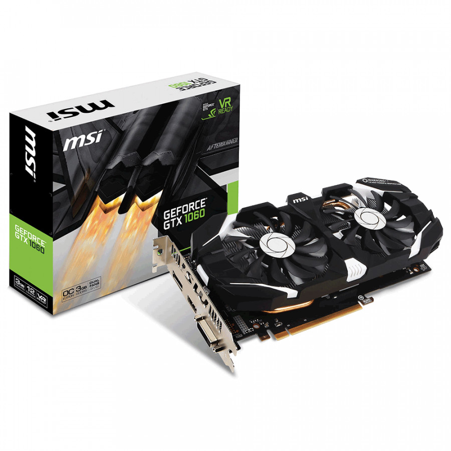 Card Màn Hình MSI 3GB GTX1060 3GT OCV2-Hàng chính hãng