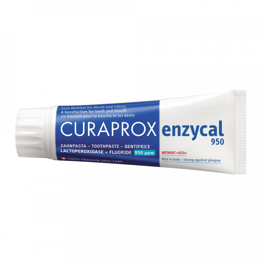 Kem đánh răng Curaprox Enzycal 950ppm 75ml