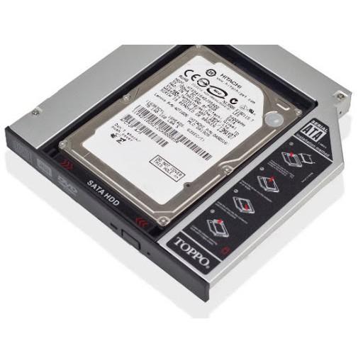 HDD CaddyBay FB-Link 2.5” Sata 12.7mm (Chuyển Ổ CD Laptop Ra HDD)