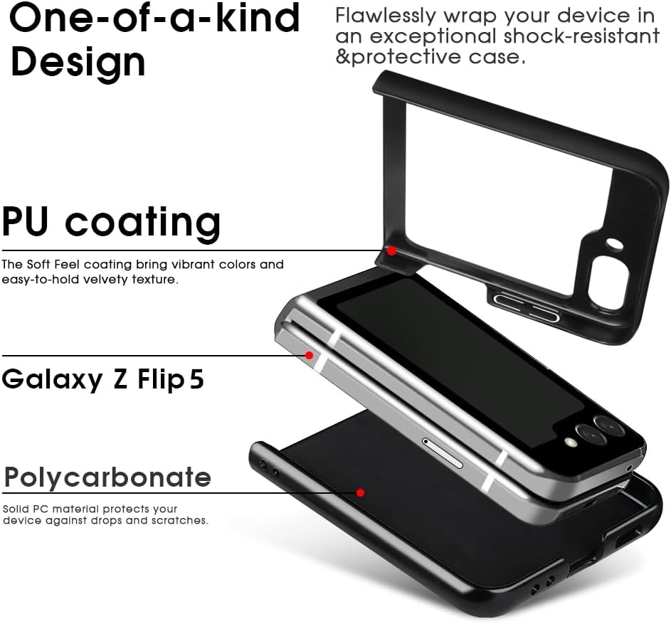 Ốp lưng dành cho Samsung Galaxy Z Flip 5 hiệu X Level Sợi carbon đẹp bền chắc không bám vân tay chống va đập - hàng nhập khẩu