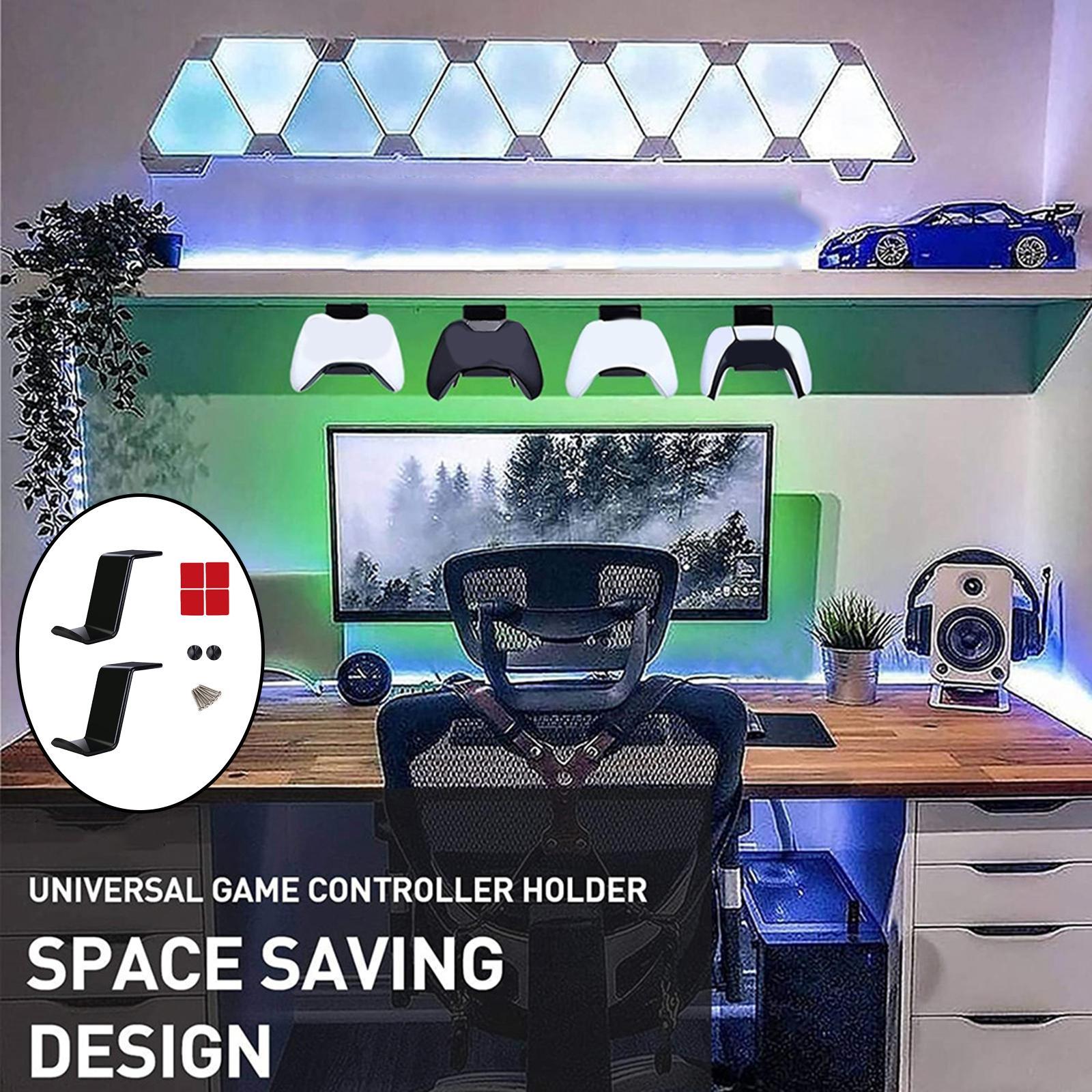 Acrylic 2 Pcs Controller Bracket Gamepad Holder for Xbox PS5 Holder