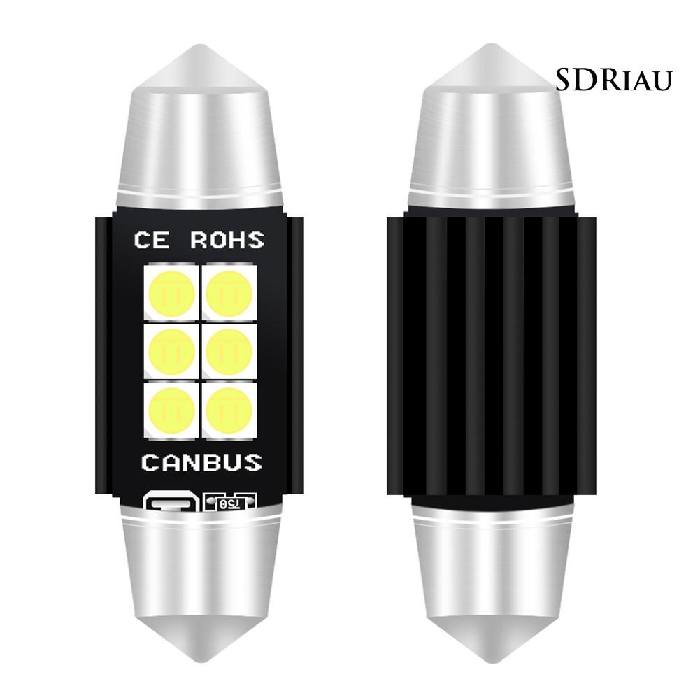 Set 2 Đèn Xi Nhan 6smd-3030 Cho Xe Hơi