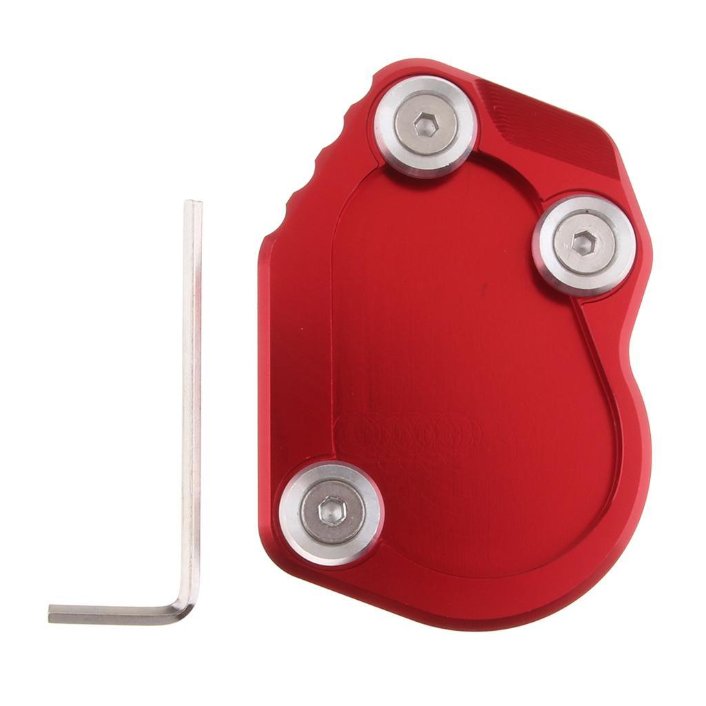 Motorcycle CNC Side Stand Kickstand Enlarge Plate Pad For BMW R nineT 2014-2016