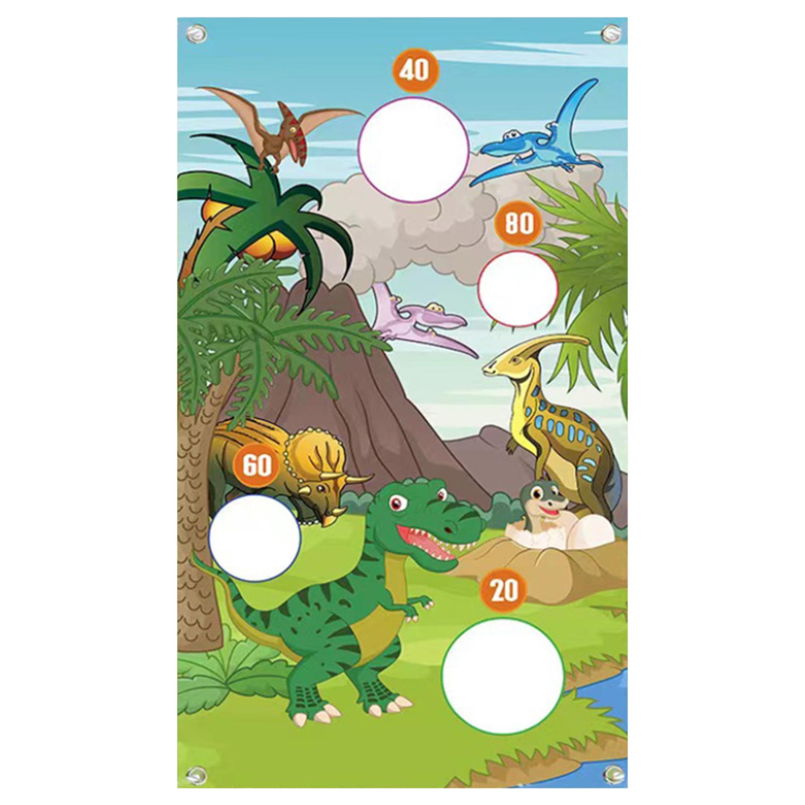 Dinosaur Children Bag Throwing Game Supplies Party Favors Toys for Gifts