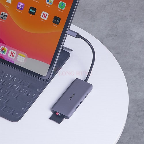 Cổng chuyển đổi iWalk 7-in-1 USB-C Hub ADH006 - Hàng chính hãng