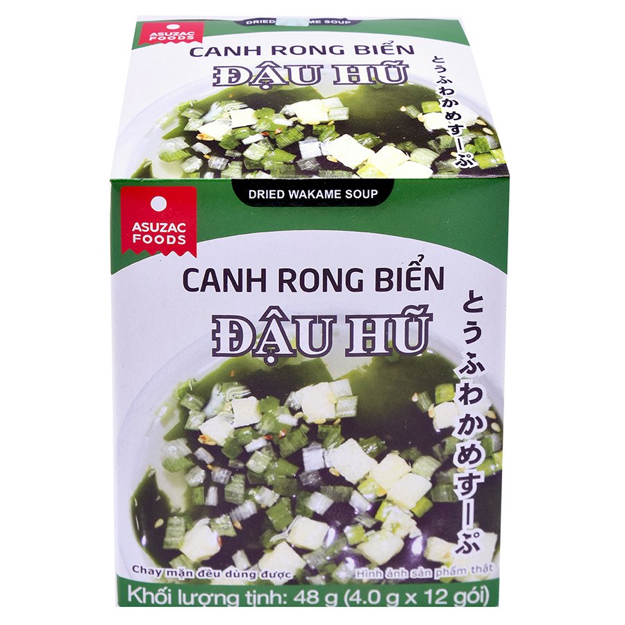 Canh rong biển Đậu hủ Asuzac