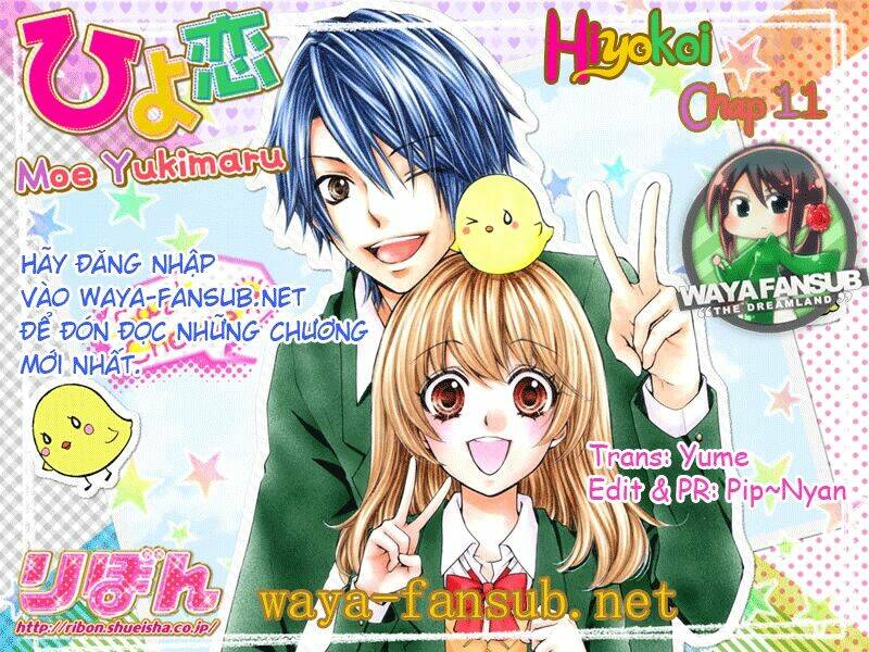 tình yêu của hiyo chapter 11 1