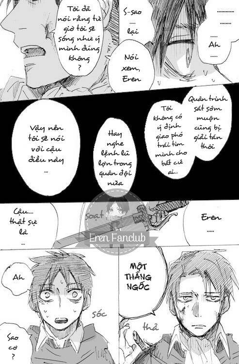 tấn công người khổng lồ - tuyển tập doujinshi chapter 8 14