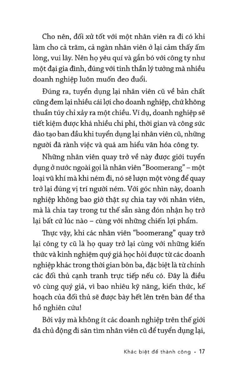 Khác Biệt Để Thành Công - Độc Chiêu Kinh Doanh Của Các Doanh Nghiệp Việt Nam - TRE