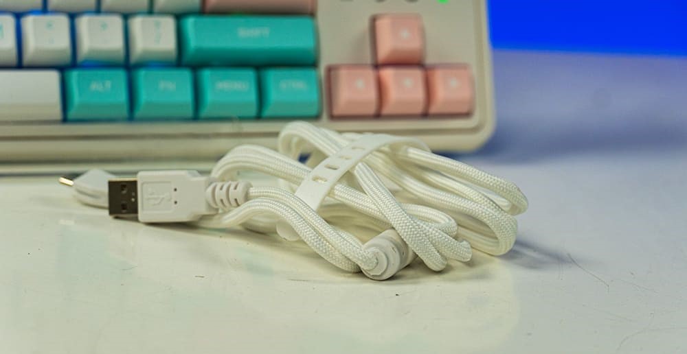 Bàn phím máy tính FL-Esports CMK87SAM Mashmallow 3 Mode _Mới, hàng chính hãng