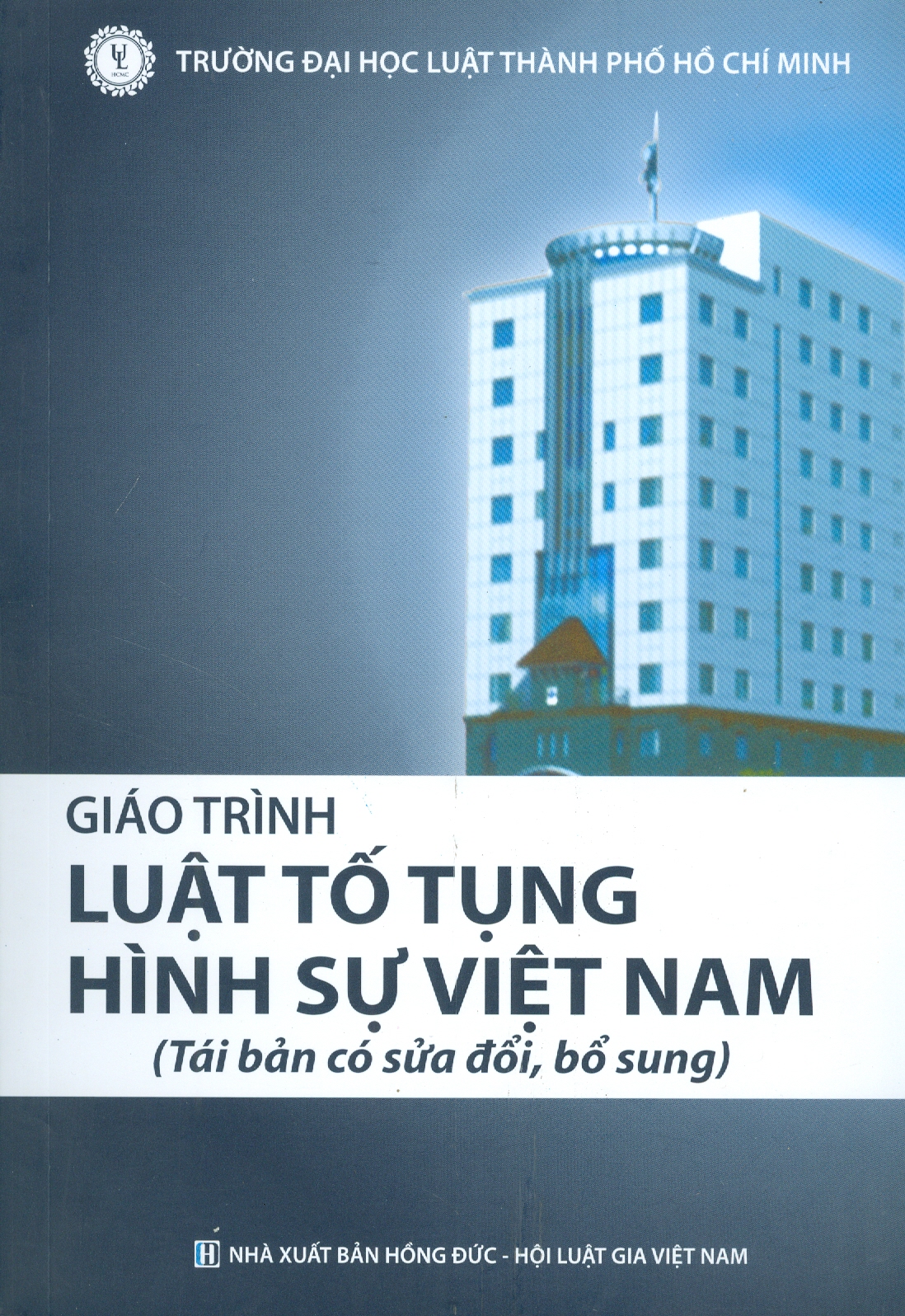 Giáo Trình LUẬT TỐ TỤNG HÌNH SỰ VIỆT NAM